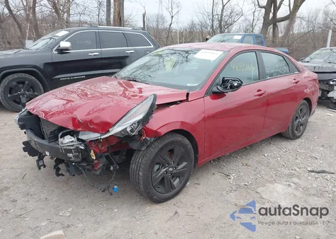 2021 Hyundai Elantra Sel z USA, uszkodzony, nr VIN KMHLS4AG1MU101908